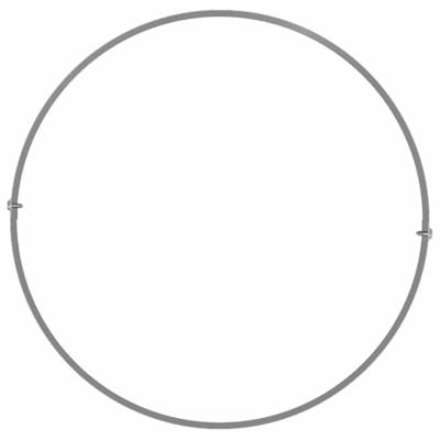 VidaXL Plantenring zilver 30 x 30 x 20 cm gegalvaniseerd staal VidaXL Plantenring zilver 30 x 30 x 20 cm gegalvaniseerd staal