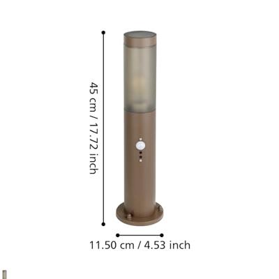 Eglo Staande lampHelsinki 45cm roestbruin - 900986