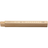 Hultafors Duimstok 3500 2m | Houtkleur - HU108010 - thumbnail