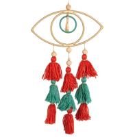 Handgemaakte Macramé Hanger - Bohemian Boze Oog - Bescherming (45 cm) - thumbnail