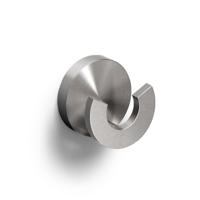 Dubbele Handdoekhaak Clou Flat Geborsteld RVS Clou - thumbnail