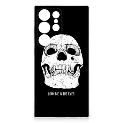 Silicone Back Case Samsung Galaxy S24 Ultra Skull Eyes Silicone Back Case Samsung Galaxy S24 Ultra Skull Eyes