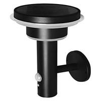 LEDVANCE ENDURA STYLE SOL WALL2CIRCLE6WBK LEDV 4058075392724 Wandlamp op zonne-energie met bewegingsmelder 6 W Zwart - thumbnail
