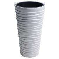 Prosperplast Bloempot (30 x 30 x 52 cm, Wit) - thumbnail