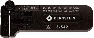 Bernstein Tools for Electronics 5-542 Bernstein Werkzeugfabrik Draadstripper 0.25 tot 0.8 mm