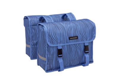 Burgers - New Looxs New looxs tas nr. 230 fiori double alma blue - 230.164 Burgers - New Looxs New looxs tas nr. 230 fiori double alma blue - 230.164