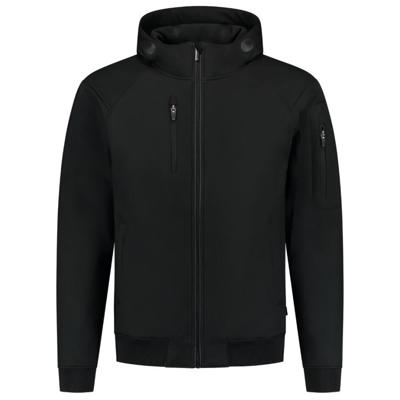 Tricorp 402704 softshell bomber capuchon RE2050 zwart maat M