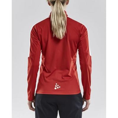 Craft 1905625 Progress Halfzip Tee LS W - Bright Red/White - XXL Craft 1905625 Progress Halfzip Tee LS W - Bright Red/White - XXL