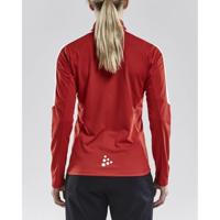 Craft 1905625 Progress Halfzip Tee LS W - Bright Red/White - XXL - thumbnail