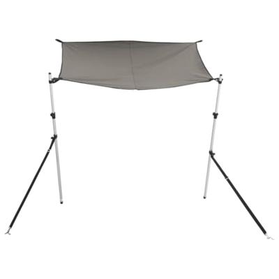 Schaduwdoek T-top 170x208x(115-183) cm antracietkleurig - thumbnail