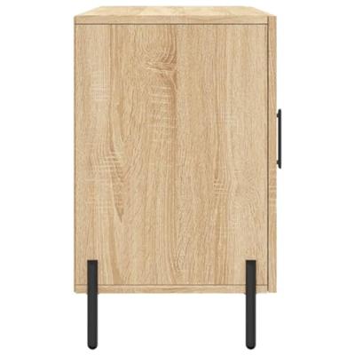 Dressoir 100x36x60 cm bewerkt hout sonoma eikenkleurig Dressoir 100x36x60 cm bewerkt hout sonoma eikenkleurig
