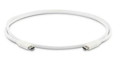 LMP - USB-C kabel (m) naar USB-C (m), Gen 2 (10G), 20V 5A/100W, DP oude modus, 1 meter, wit