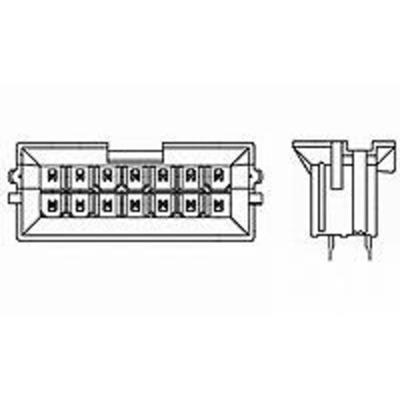 TE Connectivity 1586585-8 Inhoud: 1 stuk(s) Tray