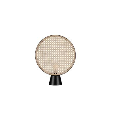 Lyora TafellampTiera rotan met zwart - 9586627