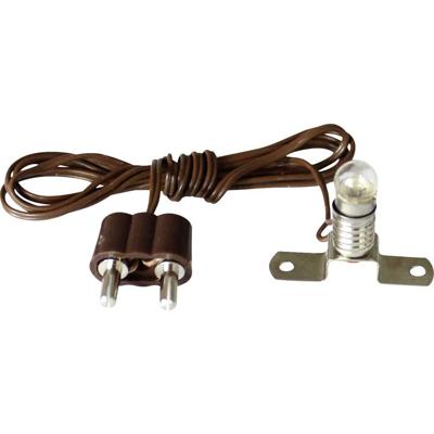 Kahlert Licht 60606 Verlichting Gloeilamp Met metalen brug Helder E5.5 3.5 V