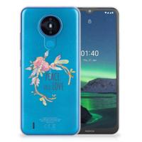 Nokia 1.4 Telefoonhoesje met Naam Boho Text - thumbnail