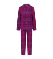 Triumph dames pyjama Katoen - Boyfriend Fit - Doorknoop katoene pyjama met lange mouwen - thumbnail