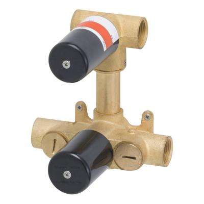 Wiesbaden inbouwdeel 2-wegs douchethermostaat Wiesbaden inbouwdeel 2-wegs douchethermostaat