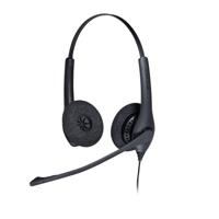 Jabra Biz 1500 Duo QD Headset Bedraad Hoofdband Kantoor/callcenter Zwart - thumbnail