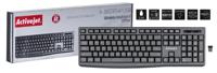Activejet Draadloos toetsenbord K-3803SW stroomvoorziening via 1 x AAA-batterij 1 5 V - thumbnail