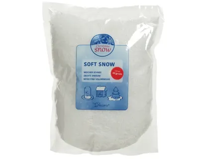 Kaemingk Sneeuw polyester zacht 40g wit