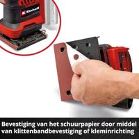 Einhell Power X-Change TE-OS 18/113 Li - Solo 4460731 Accu-deltaschuurmachine Zonder accu, Zonder lader, Incl. accessoires 18 V Aantal meegeleverde accus: 0 - thumbnail