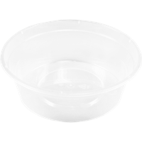 Bak | PP | 225ml | Ø119mm | kunststof cup | 39mm | transparant | 500 stuks - thumbnail