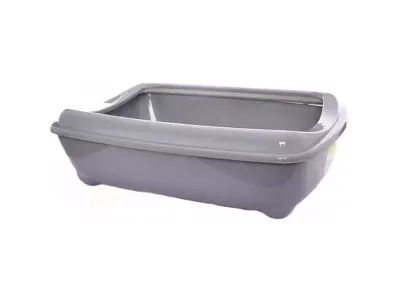 Moderna plastic kittenbak met rand 42 cm warmgrijs Moderna Gebr. de Boon - Gebr de boon Moderna plastic kittenbak met rand 42 cm warmgrijs Moderna Gebr. de Boon - Gebr de boon