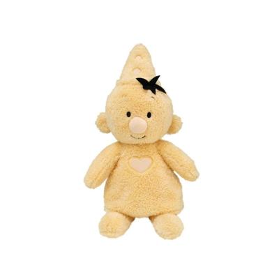 Studio 100 Bumba knuffel fluffy pluche - geel, 35cm