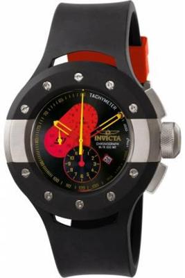 Horlogeband Invicta 11134 Rubber Zwart