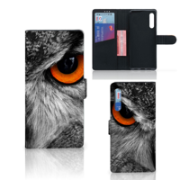 Huawei P Smart Pro Telefoonhoesje met Pasjes Uil - thumbnail