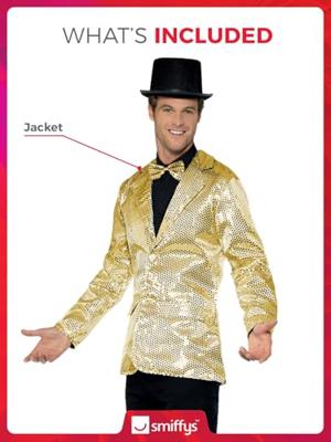 Colbert goud pailletten - thumbnail