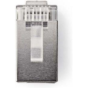 Netwerkconnector | RJ45 Male - Voor Stranded Cat5 U/FTP-Kabels | 10 Stuks | Metaal