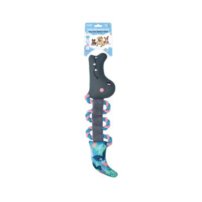 CoolPets Pull Me! Crocky Rope Flamingo CoolPets Pull Me! Crocky Rope Flamingo