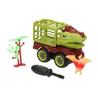 Bouw Auto Dino met Kooi - thumbnail