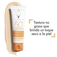 Gezichtscrème Vichy 54827 Zwart Spf 50 50 ml 3 in 1 - thumbnail