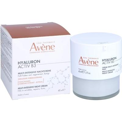 Avène Hyaluron Activ B3 Multi-intensieve nachtcrème anti-aging, Niacinamide & Retinaldehyde 40ml