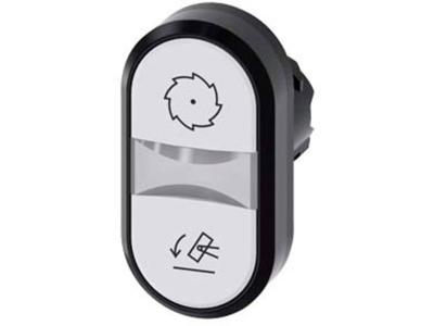 Siemens 3SU1001-3AB66-0AP0 Dubbele drukknop IP66, IP67, IP69/IP69K 1 stuk(s) Siemens 3SU1001-3AB66-0AP0 Dubbele drukknop IP66, IP67, IP69/IP69K 1 stuk(s)