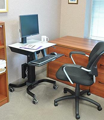 Ergotron WorkFit-C Mobiel zit/sta PC-werkstation 1-voudig 25,4 cm (10) - 61 cm (24) Zwart, Grijs In hoogte verstelbaar, Toetsenbordhouder, Kantelbaar, Ergotron WorkFit-C Mobiel zit/sta PC-werkstation 1-voudig 25,4 cm (10) - 61 cm (24) Zwart, Grijs In hoogte verstelbaar, Toetsenbordhouder, Kantelbaar,