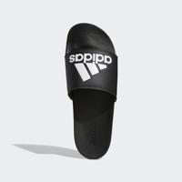 adidas Adilette Comfort Badslippers Zwart Wit - thumbnail