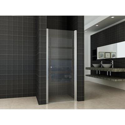 Wiesbaden Tussenwand Nisdeur 800x2000mm - NANO Helder Glas Chroom