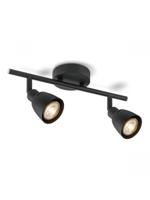 Light depot - LED opbouwspot Aka 2L - 32,5 cm - zwart - Outlet - thumbnail
