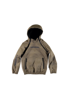 SUPERREBEL Jongens zomerjas softshell Leving - Army groen