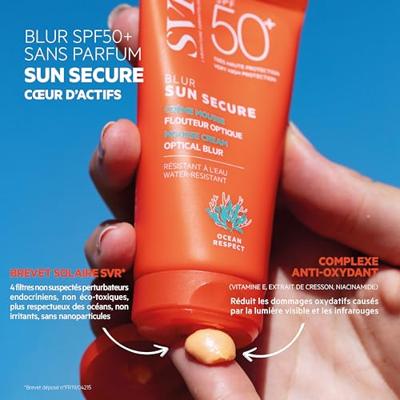 SVR Blur Sun Secure Zonder Parfum SPF50+ 50ml