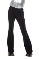 Party glitter broek zwart flared kind - thumbnail