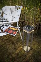 Lutec Table Cube LED-Solarlamp/Buitenlamp - thumbnail