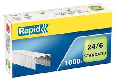 Nietjes Rapid 24/6 6 mm (20 Stuks) Nietjes Rapid 24/6 6 mm (20 Stuks)