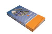 Ivana schroevendraaierset - ph/pz/zaagsnede - softgrip - mat verchroomd - 10-delig - thumbnail