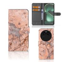 OPPO Find X6 | Bookcase | Marmer Oranje - thumbnail