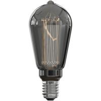 LED Glasfiber Rustic lamp 220-240V 3,5W 40lm 2000K ST64 Titanium E27 dimbaar Calex - Calex - thumbnail